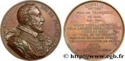 LUIS FELIPE I Médaille, Roi Henri II