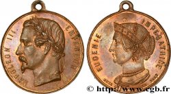 ZWEITES KAISERREICH Médaille, mariage de l’empereur Napoléon III et de l’impératrice Eugénie