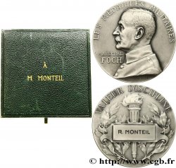 III REPUBLIC Médaille, Maréchal Foch, Valeur discipline