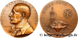 FUNFTE FRANZOSISCHE REPUBLIK Médaille, Lancement du Porte-avions Foch