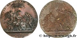 LOUIS XIV  THE SUN KING  Médaille, tirage uniface, Bataille de Spire et Prise de Landau