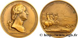 ESTADOS UNIDOS DE AMÉRICA Médaille, Georges Washington, Prise de Boston, refrappe