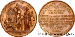 DEUXIÈME RÉPUBLIQUE Médaille, Formation du gouvernement provisoire