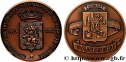 QUINTA REPUBLICA FRANCESA Médaille, 40 ans du groupe numismatique de Franche-Comté