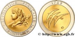 V REPUBLIC Médaille Du Bicentenaire de la Révolution Française