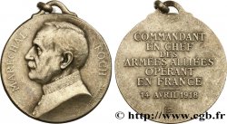 III REPUBLIC Médaillette du maréchal Foch