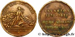 GUERRE DE 1870-1871 Médaille, Invasion prussienne