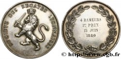 TROISIÈME RÉPUBLIQUE Médaille de récompense, 1er prix, 4 Rameurs