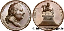 LOUIS XVIII Médaille, Statue équestre d’Henri IV
