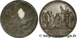 CHARLES X Médaille du sacre de Charles X, Revers uniface AU/AU