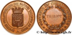 TERZA REPUBBLICA FRANCESE Médaille de récompense, souvenir du cinquantenaire