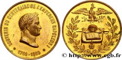 SEGUNDO IMPERIO FRANCES Médaille, Centenaire de l’empereur Napoléon Ier
