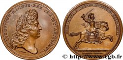 LOUIS XIV  THE SUN KING  Médaille, Ordre royal de Notre-Dame du Mont-Carmel et de Saint-Lazare de Jérusalem, refrappe