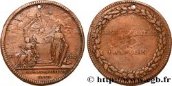 FRENCH CONSTITUTION Médaille, Confédération des François