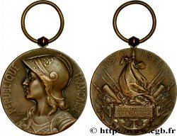 TERCERA REPUBLICA FRANCESA Médaille, Aux défenseurs de la Patrie