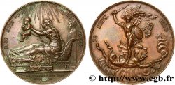 HENRI V COMTE DE CHAMBORD Médaille, Naissance de Henri, duc de Bordeaux, futur comte de Chambord