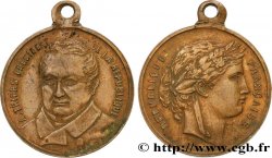 III REPUBLIC Médaillette, Adolphe Thiers, Président de la république AU