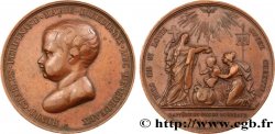 LOUIS XVIII Médaille de baptême du duc de Bordeaux, prince d’Artois