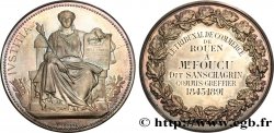 III REPUBLIC Médaille de récompense, Tribunal de commerce