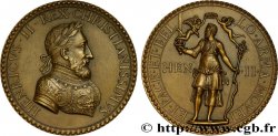 HENRY II Médaille pour les victoires françaises contre le Saint Empire romain germanique, frappe moderne