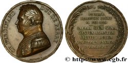 LUIS XVIII Médaille, Mort de Charles Ferdinand duc de Berry