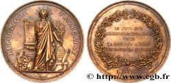 TROISIÈME RÉPUBLIQUE Médaille, Rentrée des pouvoirs publics