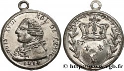 LUIS XVIII Médaille, Paix et commerce