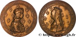 LOUIS XII  Médaille, Mariage de Louis XII et Anne de Bretagne, refrappe moderne