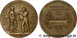 TERZA REPUBBLICA FRANCESE Médaille, Exposition Universelle, Cinquantenaire de la Caisse des Retraites