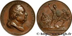 LOUIS XVIII Médaille de restauration du trône d’Espagne