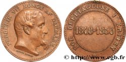 DANEMARK - ROYAUME DE DANEMARK - FRÉDÉRIC VIII Médaille de guerre, 1848-1850