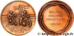 SOCIÉTÉS SPORTIVES Médaille, cinquantenaire du moto-ball
