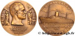 TROISIÈME RÉPUBLIQUE Médaille, Paquebot Pasteur