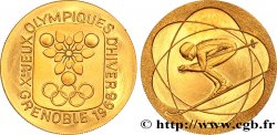 QUINTA REPUBLICA FRANCESA Médaille, Xes Jeux Olympiques d’Hiver de Grenoble