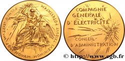 CINQUIÈME RÉPUBLIQUE Médaille, conseil d’administration, compagnie générale d’électricité