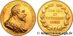SUÈDE - GUSTAV II ADOLF OF SWEDEN ERFURT Médaille commémorative du tricentenaire de la naissance de Gustave II Adolphe 