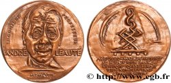 PERSONNAGES CÉLÈBRES Médaille, André Léauté