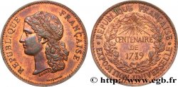 TROISIÈME RÉPUBLIQUE Médaille, Centenaire de 1789