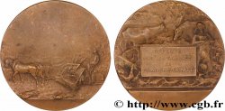 SOCIÉTÉS D AGRICULTURE, HORTICULTURE, PÊCHE ET CHASSE Médaille, offerte par les salines de Franche-Comté