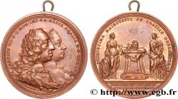 BAVIÈRE - DUCHÉ DE BAVIÈRE - CHARLES-ALBERT Médaille de couronnement