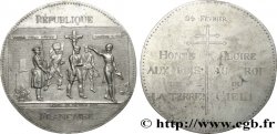 DEUXIÈME RÉPUBLIQUE Médaille, Honte aux rois de la Terre