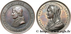VATICAN - PIUS IX (Giovanni Maria Mastai Ferretti) Médaille, Causa nostrae laetitiae