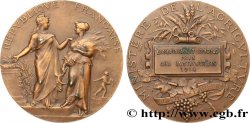 III REPUBLIC Médaille, Enseignement agricole