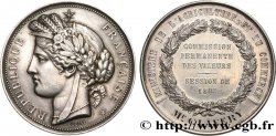 TERZA REPUBBLICA FRANCESE Médaille, Commission permanente des valeurs