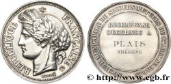 III REPUBLIC Médaille de récompense, Société municipale de secours mutuels