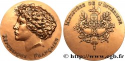 QUINTA REPUBLICA FRANCESA Médaille République Française