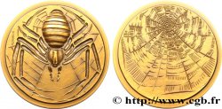 ANIMAUX Médaille animalière - Araignée Argiope