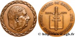CINQUIÈME RÉPUBLIQUE Médaille, Général De Gaulle