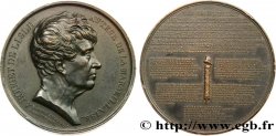 LITERATURE : WRITERS - POETS Médaille, Claude Joseph Rouget de Lisle, auteur de la Marseillaise