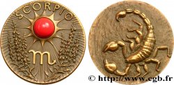 ART, PEINTURE ET SCULPTURE Médaille, signe astrologique, Scorpion